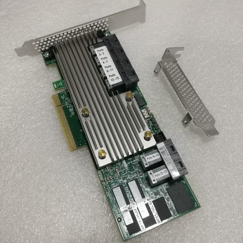 BROADCOM AVAGO 9361-24i 24-PORT SAS/SATA 12Gbps PCIE 3.0 RAID CONTROLLER - Picture 3 of 6