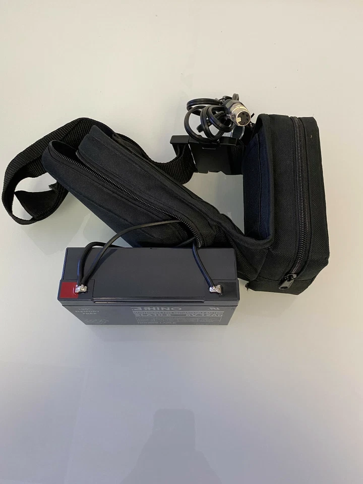 Paquete de baterías Bescor, baterías marca Rhino SLA10-0 6V 12Ah Foto 2 de 3