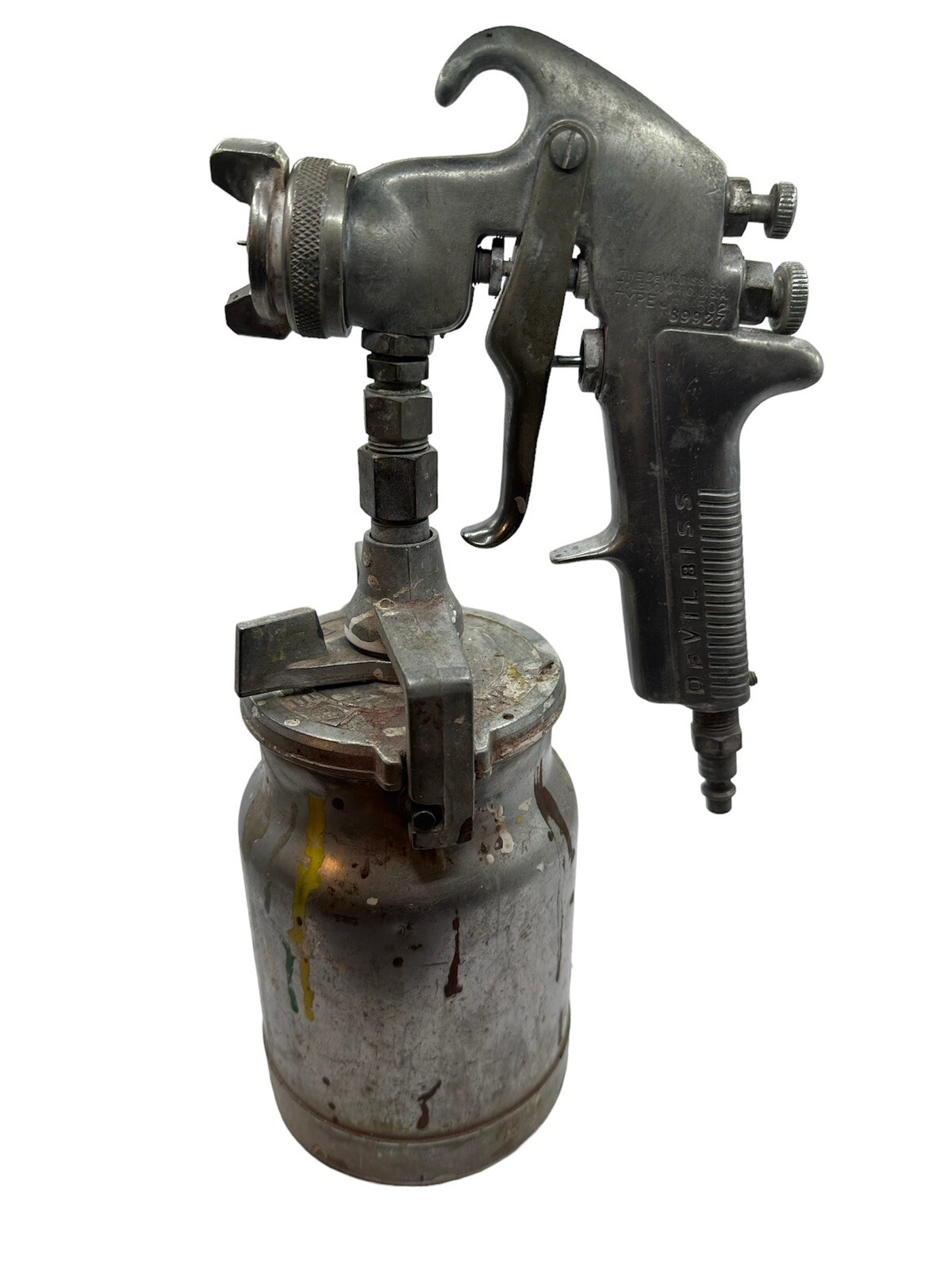 The Devilbiss Co Siphon Spray Gun Type JGA502 with Quart Canister