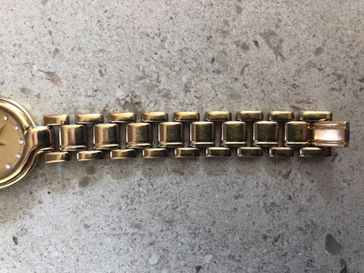 Raymond Weil Geneve 5850 18 Karat Gold Electroplated Watch 