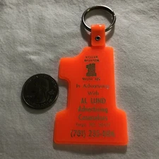 Al Lund Advertising Counselors Fargo North Dakota #1 Keychain Key Ring #35891