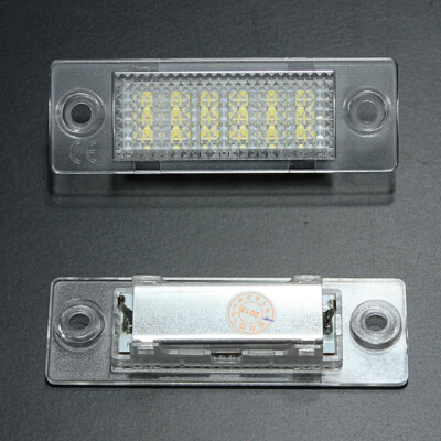 Led License Plate Light For  Caddy 3 Golf 5 Plus Passt Jetta B5.5 B6 Touran T5