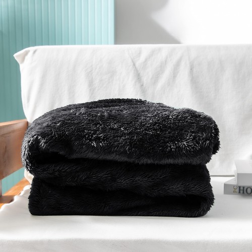 Plush Fuzzy Fleece Throw Blanket Extra Large Super Soft Fluffy and Warm Blank... - Picture 6 of 8
