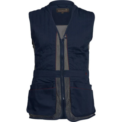 Seeland Mens Skeet II Waistcoat Classic Blue Skeet Vest Shooting Gilet
