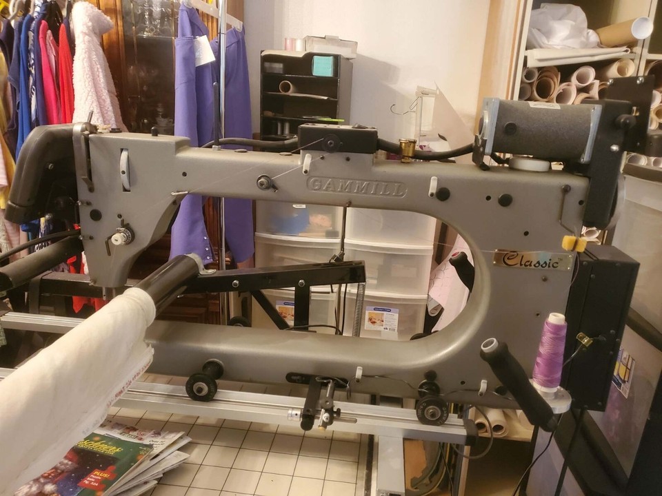 GAMMILL “CLASSIC” Longarm Sewing Machine eBay