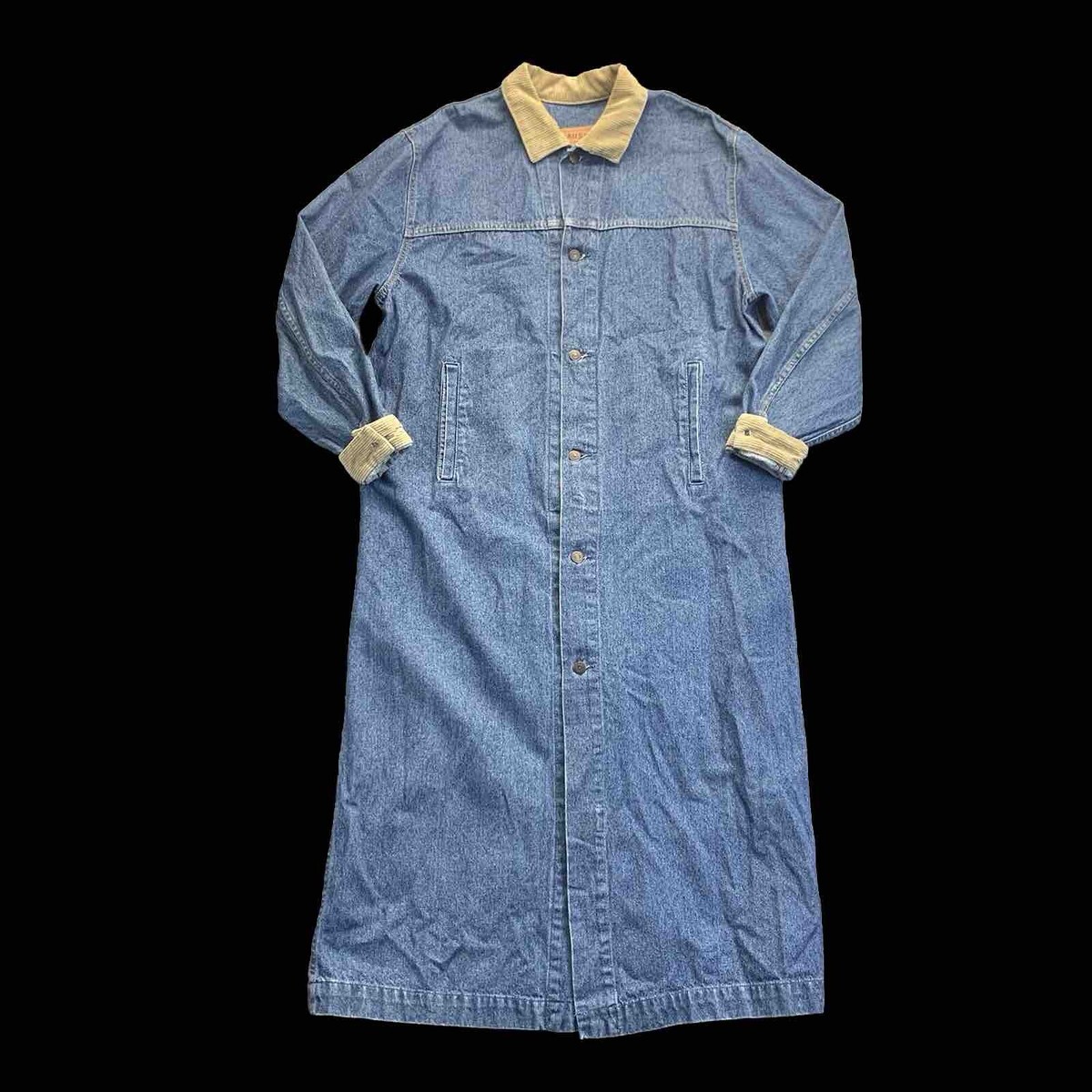 Trench Coat Levis Denim Duster Vtg 80s Levi's Denim Duster Jacket