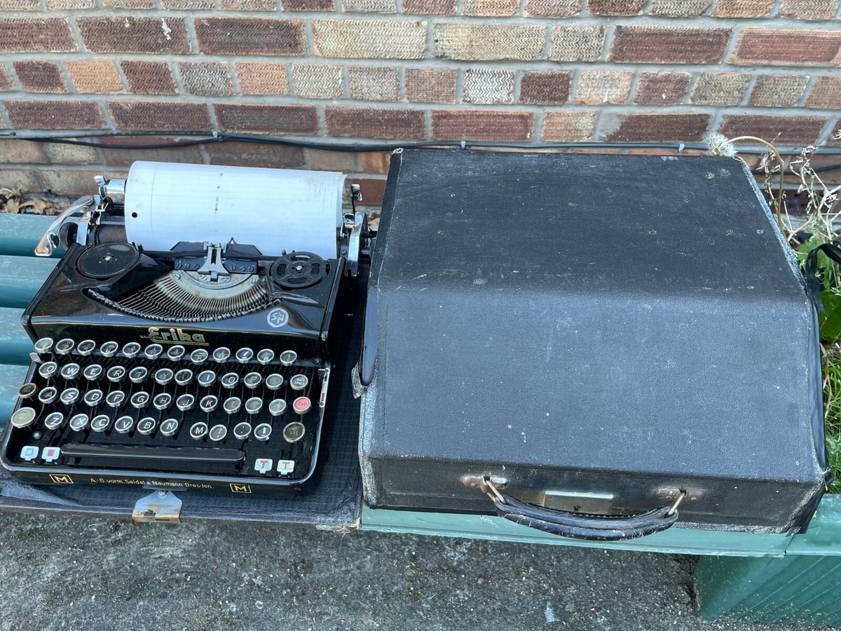Seidel & Naumann Erika M Typewriter In Original Case 1940 | eBay UK