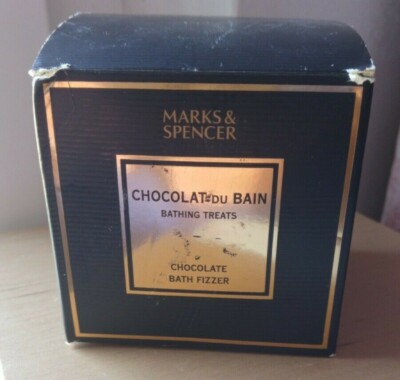 Marks and Spencers Bath Bombs Badebomben Chocolat du Bain Bath Fizzer 2 x 100 gr