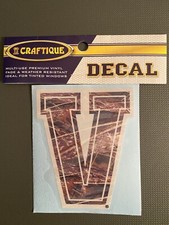 Vanderbilt Commodores Camouflage V Logo Decal