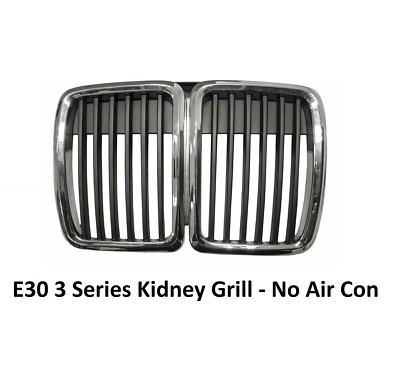 Genuine BMW Standard E30 Front Centre Radiator Kidney Grill No A/C 51131884350