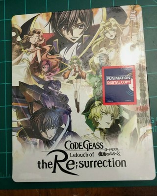 Code Geass Lelouch Of The Resurrection Steelbook Anime Sealed With Cards English Ebay