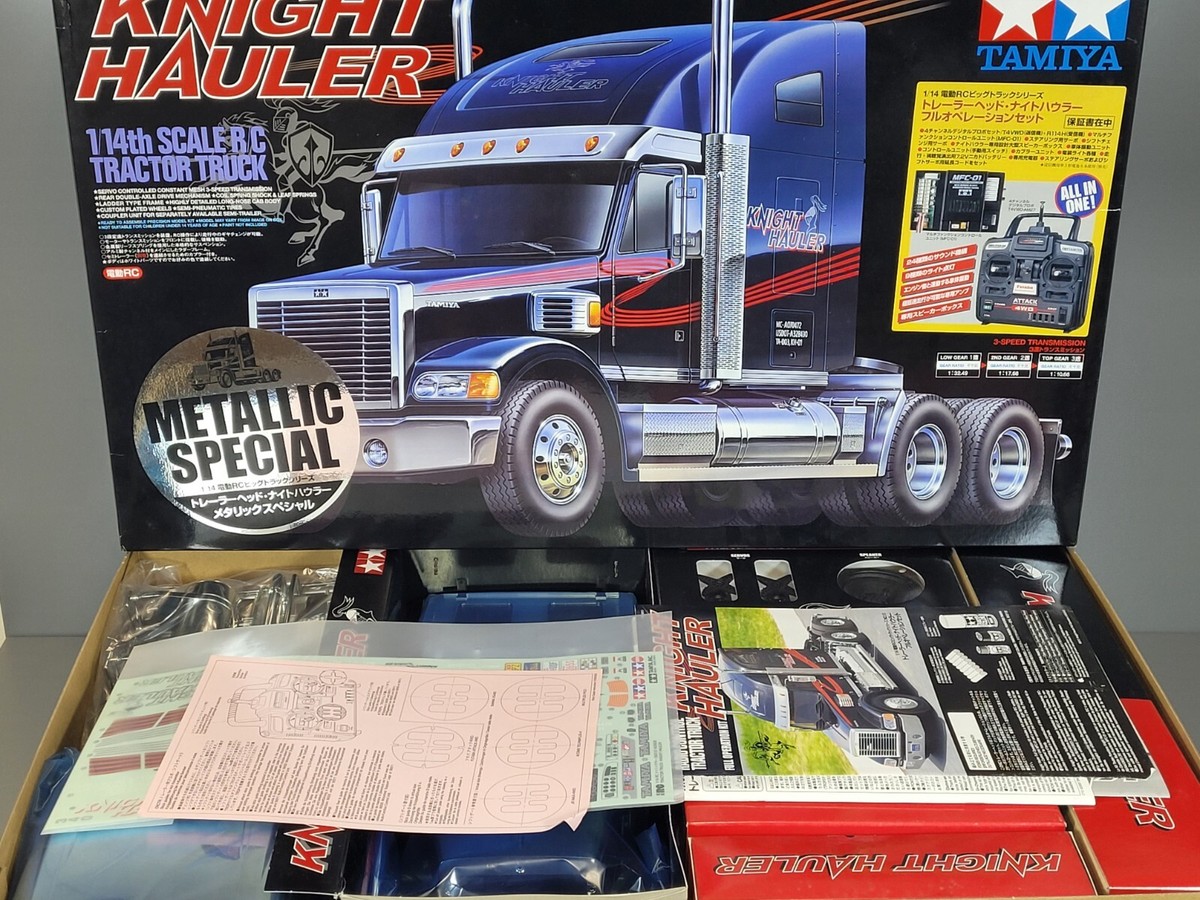 New Tamiya 1/14 RC Knight Hauler Metallic Special Edition MFC-01