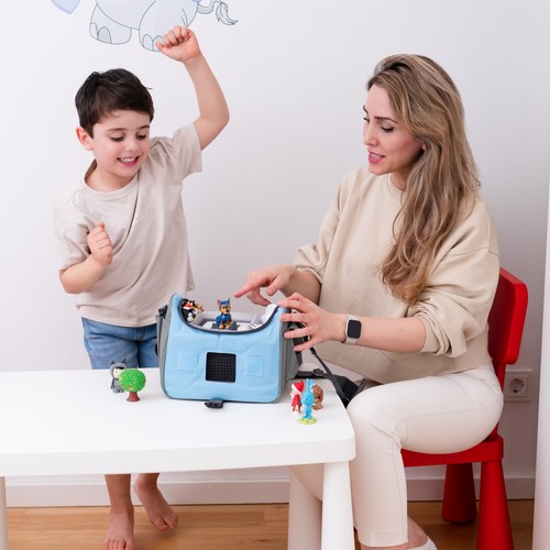 Toniebox Tasche personalisiert, perfektes Geschenk für Kinder (Für 15 Tonies) - Bild 7 von 8