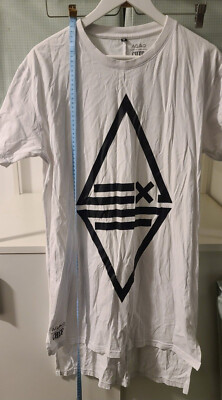   SALE - AQ/AQ Chef - Longfit T-Shirt - Gr. M - Weiss