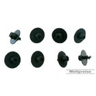 8 x floor mats rubber mats fasteners floor screws for all Seat Ibiza