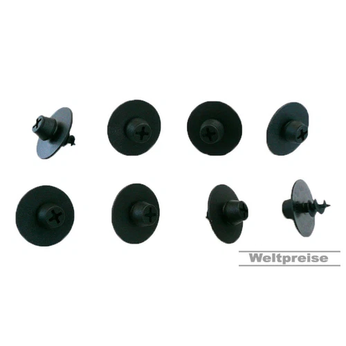 8 x floor mats rubber mats fasteners floor screws for all Seat Ibiza