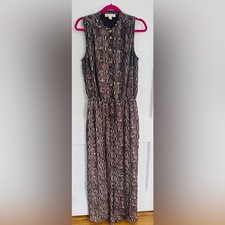 MICHAEL Michael Kors Animal Print Jumpsuit Size 10 - Gorgeous