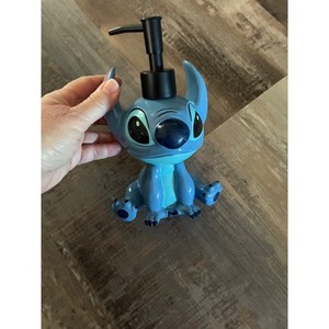 Disney Stitch Lotion Pump Dispenser Blue Kids Bathroom Decor