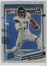 2023 Panini Donruss Optic Rated Rookie Holo Prizm Parker Washington #254 19gz