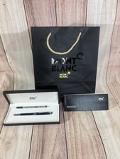 Mont Blanc Meisterstuck Pen Classic Ballpoint With Box And Gift Bag