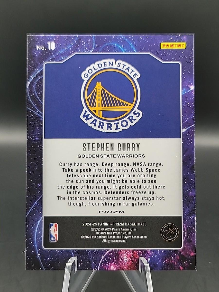 🔥2024-25 Panini Prizm Stephen Curry Deep Space Silver Prizm 🔥2024-25 Panini Prizm Stephen Curry Deep Space Silver Prizm