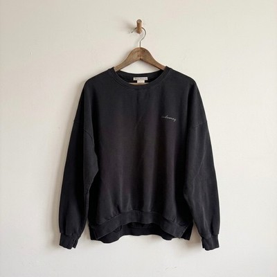 Magnolia Indoorsy Embroidered Crewneck Sweatshirt Black Large 5894-6QR-VU USA