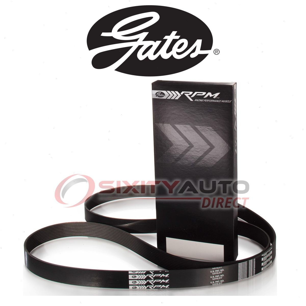 Gates Air Conditioning Serpentine Belt for 1991-2005 Acura NSX 3.2L 3.0L V6 py