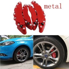 4pcs Metal 3d Brake Caliper Covers Fr Fits Chevrolet Corvette Camaro 4pcs Metal 3d Brake Caliper Covers Fr Fits Chevrolet Corvette Camaro