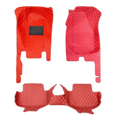 Car Floor Mat For Renault Espace 2015 2023 JFC Car Carpet Full Set  Red
