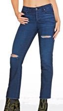 JESSICA SIMPSON Flirt Bootcut Jeans Womens 26 Blue Denim NWT