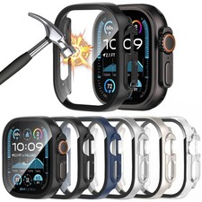  6 Pack Case for Apple Watch Ultra 3/Ultra 2/Ultra 49mm Screen Protector wit...