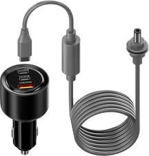 Starlink Mini Car Charger 3 in 1 Adapter, 12V-24V Cigarette Lighter Adapter with