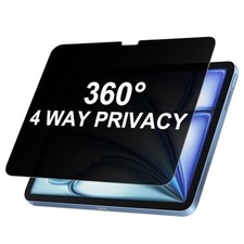360  4 Way Privacy Screen Protector for iPad Air 11 Inch M3 M2 7th/ 6th
