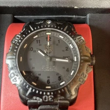 Luminox ANU 4200 Series Japan Limited Blackout Navy Seal Watch Wristwatch r#