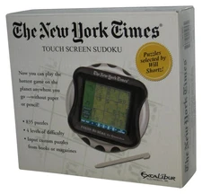 The New York Times Excalibur Electronics Touch Screen Sudoku Puzzle Game