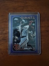 Patrick Bailey 2024 Topps Chrome Logofractor Purple /250 #194 Giants