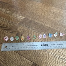 Multicolor Plastic Duck Shank Buttons Pack fo...