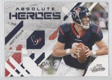 2009 Playoff Absolute Memorabilia Absolute Heroes Matt Schaub #17 0a1