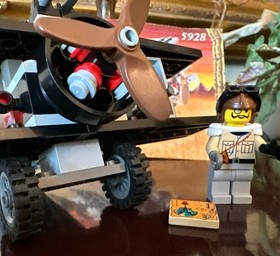 LEGO Adventurers: Bi-Wing Baron (5928) 100% Complete with Instructions Vintage