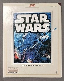 Star Wars NES Nintendo Entertainment System Video Game Complete With Box Manual 
