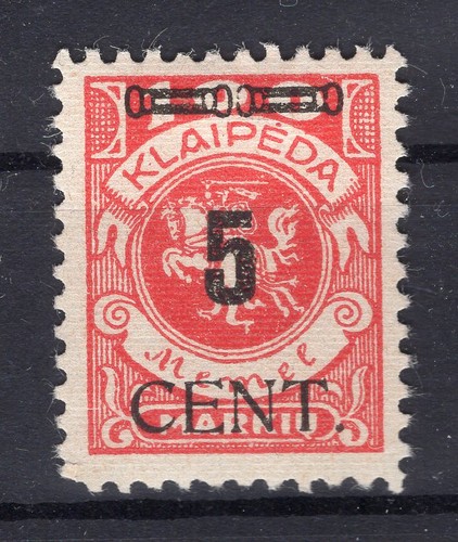 Memel 188 Perfect * MH 15EUR (81221