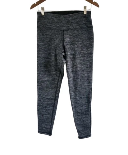 ATHLETA Leggings Altitude Tight in Polartec Power Stretch Heather Gray Size Smal