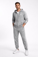 Adidas Original Tracksuit Gray Unisex Size Boys 14-16