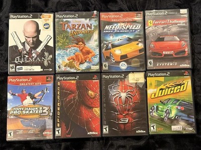 PlayStation 2 Game Lot Of 8 (Some CIB/ See photos)