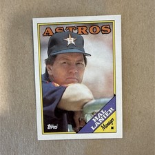 Topps 1988 Hal Lanier #684 Houston Astros MLB Team Checklist Baseball Card