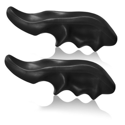 Nuanchu 2 Pcs Black Thumb Saver Massage Tool Deep Tissue Massager for Pressur...