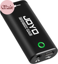 Guitar Audio Interface Pocket Internal Recording Sound Card with Type-C and Ligh