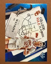 2024-25 Bowman Chrome U College Rule Playbook Blue/150 JuJu Watkins