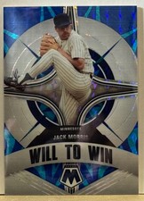 Jack Morris 2022 Panini Mosaic Will to Win BLUE REACTIVE #WW-9 /99   M16