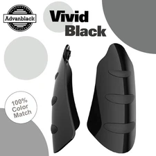 Advan Vivid Black Hand Guard Fits for Harley Davidson Touring & Softails